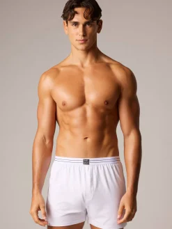 Viscose Cotton Blend Jersey Boxers Shorts 2-pack